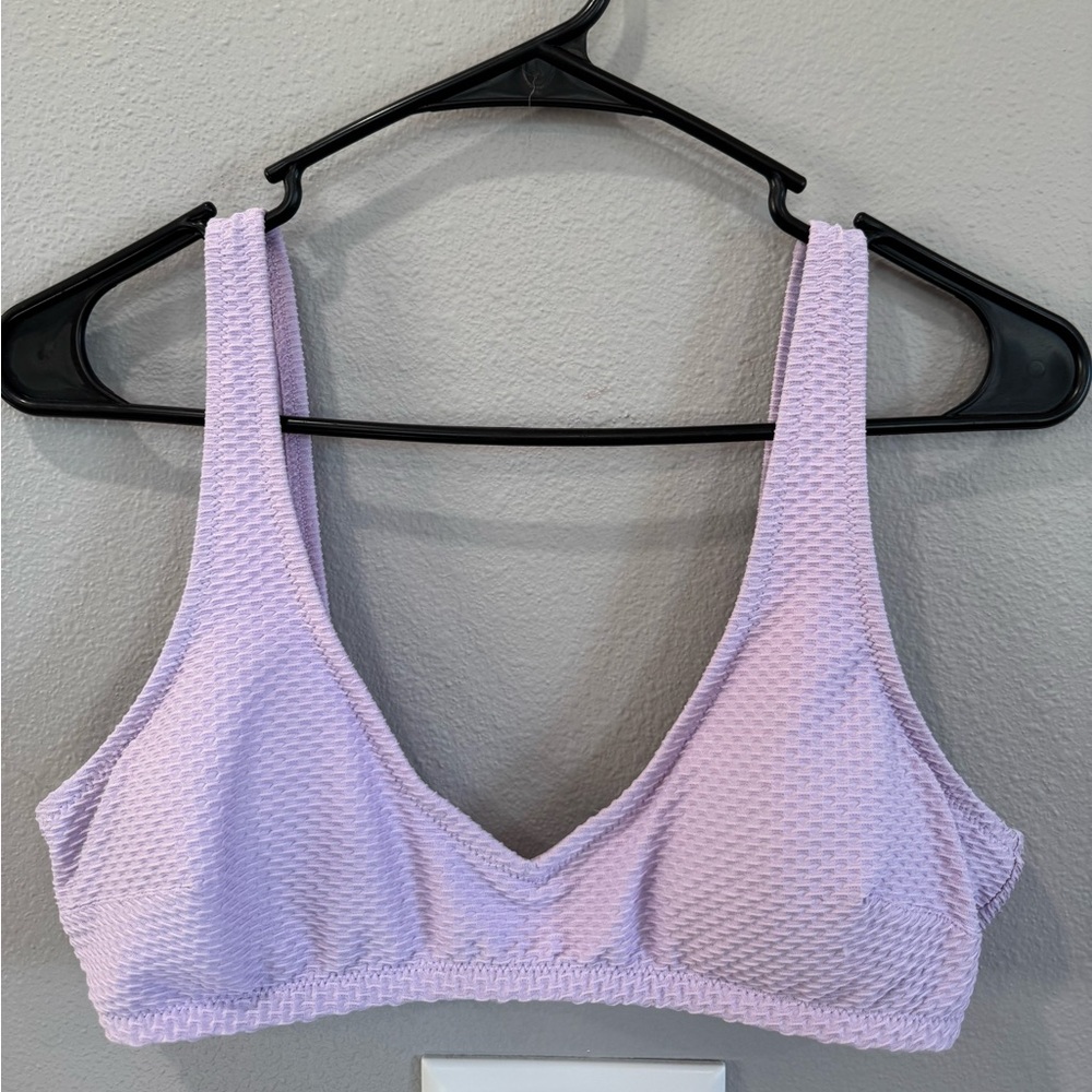 Aerie lavender 2 piece swim suit